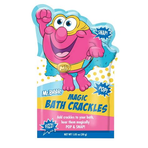 Enhance Your Bathing Ritual with Mr. Bubble Magix Bath Crackles